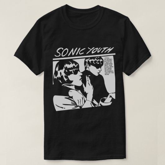 Sonic-Logo für den klassischen T - Shirt von Lüfte (Design vorne)