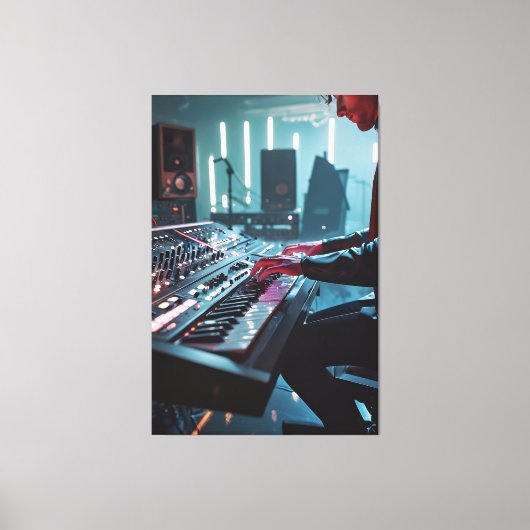 Sonic Pulse Leinwanddruck (Vorderseite)