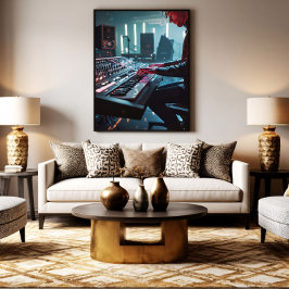 Sonic Pulse Leinwanddruck