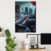 Sonic Pulse Poster (Heimbüro)