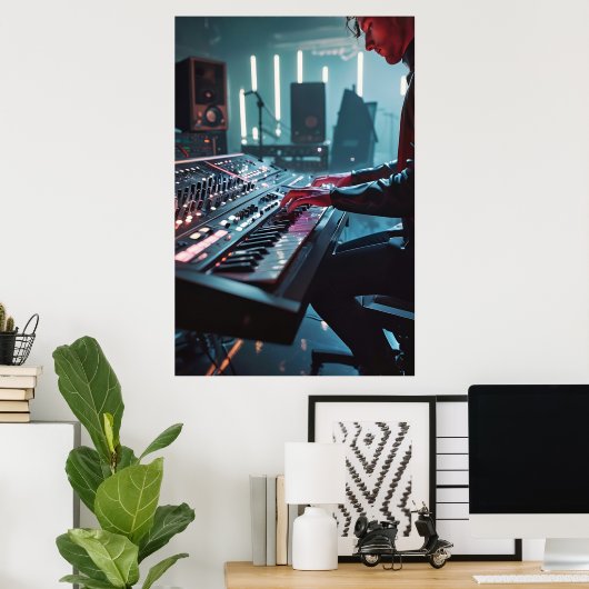 Sonic Pulse Poster (Heimbüro)
