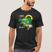 Sonic Racing CrossWorlds Ready to Roll Jet retro T-Shirt (Vorderseite)
