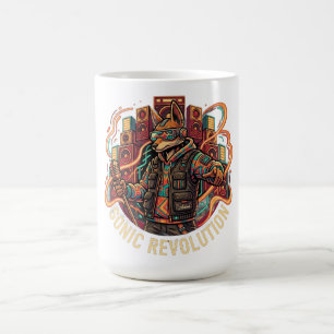 Sonic Revolution Katzen-T-Shirt Kaffeetasse