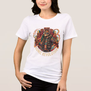 Sonic Revolution Katzen-T-Shirt Tri-Blend Shirt