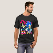 Sonic Shadow Mädchen T-Shirt (Vorne ganz)