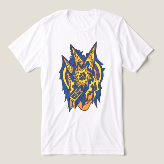 Sonic Star Tri-Blend Shirt (Design Vorderseite)