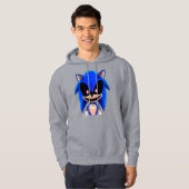 Sonic T-Shirtsonic T - Shirt_by Stephanie Francoeu Hoodie (Vorne ganz)