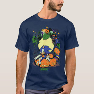 Sonic The Hedgehog Chao Tales Halloween-Gruppe T-Shirt