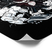 Sonic The Hedgehog Halloween Werehog Distressed St Poster (Ecke)