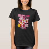 Sonic The Igel Amy Rose Multi Pose Poster T-Shirt (Vorderseite)