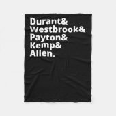 Sonic und Thunder's schönste Fleecedecke (Vorderseite)