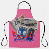 SONIC YOUTTE CASSETTE TAPE coole Kunst Schürze (Vorderseite)