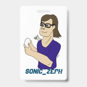 Sonic_Zeph Ausweis (Vorderseite)
