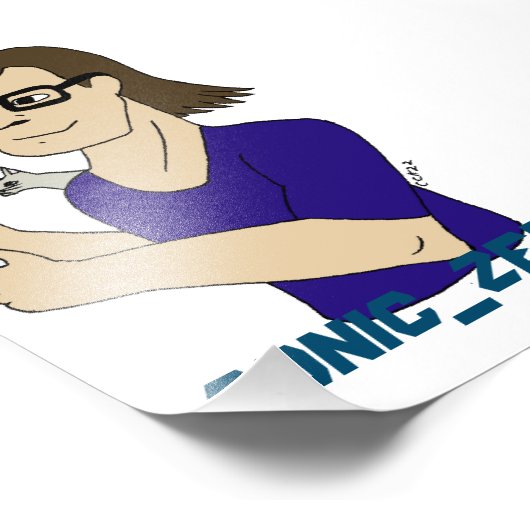 Sonic_Zeph Fotodruck (Ecke)