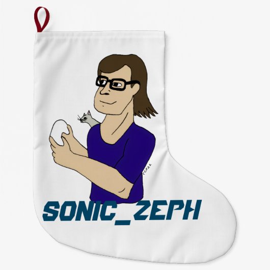 Sonic_Zeph Großer Weihnachtsstrumpf (Vorderseite)