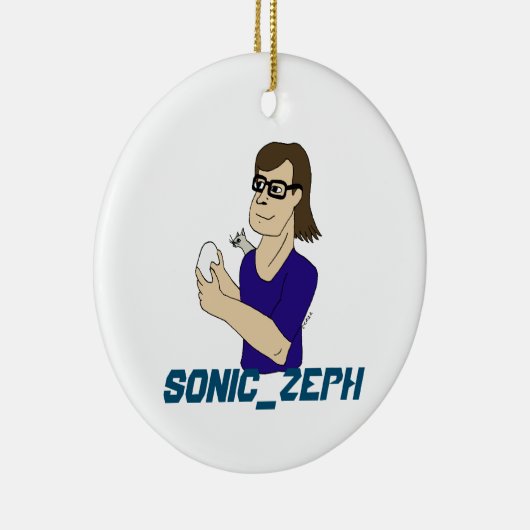 Sonic_Zeph Keramik Ornament (Rechts)