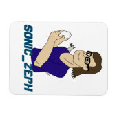 Sonic_Zeph Magnet (Horizontal)
