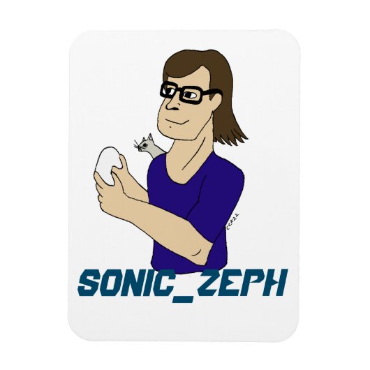 Sonic_Zeph Magnet (Vertikal)