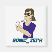 Sonic_Zeph Magnet (Vorne)