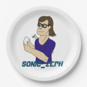 Sonic_Zeph Pappteller (Vorderseite)