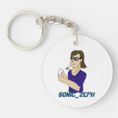Sonic_Zeph Schlüsselanhänger (Vorderseite)