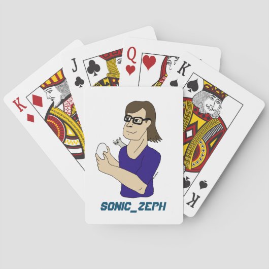 Sonic_Zeph Spielkarten (Rückseite)