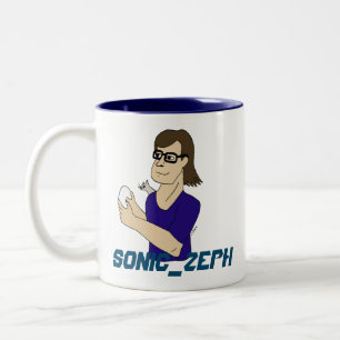 Sonic_Zeph Zweifarbige Tasse