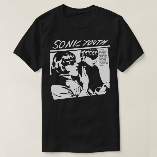 Sonicc Youth BandMerchandise T-Shirt (Design vorne)