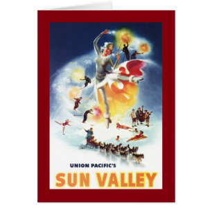 Sonja Henje Montage von Sun Valley Poster