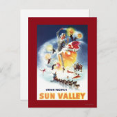 Sonja Henje Montage von Sun Valley Poster Postkarte (Vorne/Hinten)