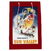 Sonja Henje Montage von Sun- Valleyplakat Mittlere Geschenktüte (Vorderseite)