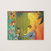 Sonn am Wasserloch Puzzle (Horizontal)