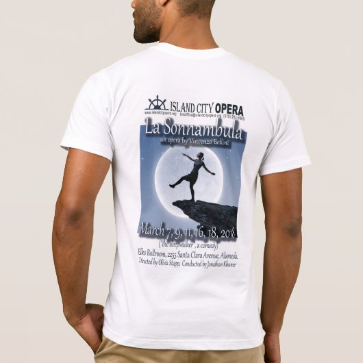 Sonnambula T-Shirt (Rückseite)