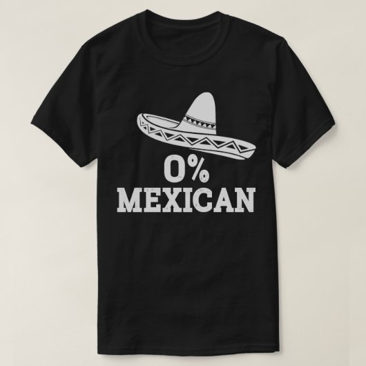 Sonne 0 Mexiko mit Sombrero für Cinco de Mayo co T-Shirt (Design vorne)