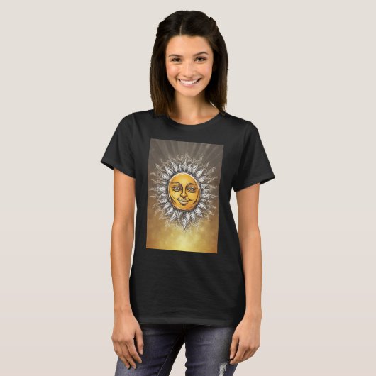 Sonne 10 Sonnenschein, Sonnenlicht, Sonnenliegen, T-Shirt (Vorne ganz)