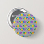 Sonne Abstimmungstaste / Lustige GOTV-Taste Button (Vorne & Hinten)