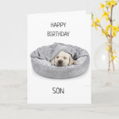 SONNE AM GEBURTSTAG! KARTE (Gelbe Blume)