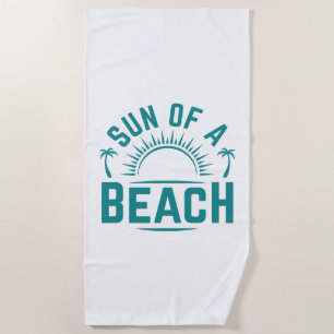 Sonne am Strand Strandtuch
