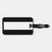 SONNE AUF DEM MUND GEPÄCKANHÄNGER (Rückseite horizontal)