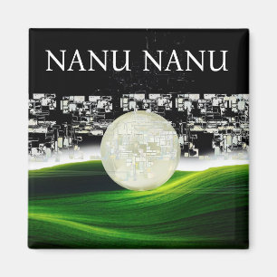 SONNE AUF DEM MUND MAGNET