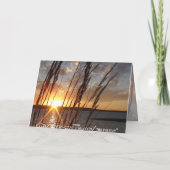 Sonne Auf dem See Karte (Rückseite)