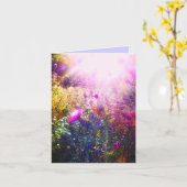 SONNE AUF DER ORIGINALKARTE KARTE (Gelbe Blume)