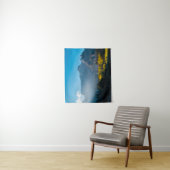 Sonne auf Pferden am See Fusine, Italien Wandteppich (Beispiel)