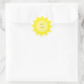 Sonne Aufkleber (Tasche)