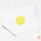 Sonne Aufkleber (Umschlag)