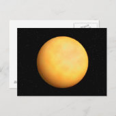 Sonne aus dem Weltall Postkarte (Vorne/Hinten)