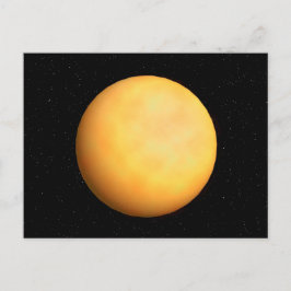 Sonne aus dem Weltall Postkarte