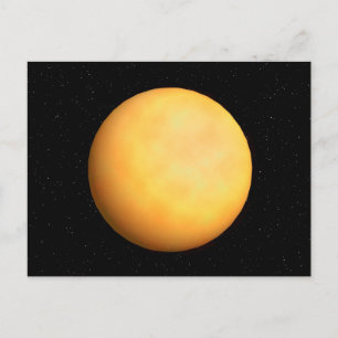 Sonne aus dem Weltall Postkarte