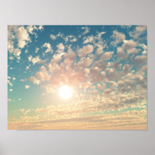 Sonne-Blume Poster