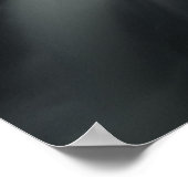 Sonne, die auf einem magischen Wasserfall strahlt Poster (Ecke)